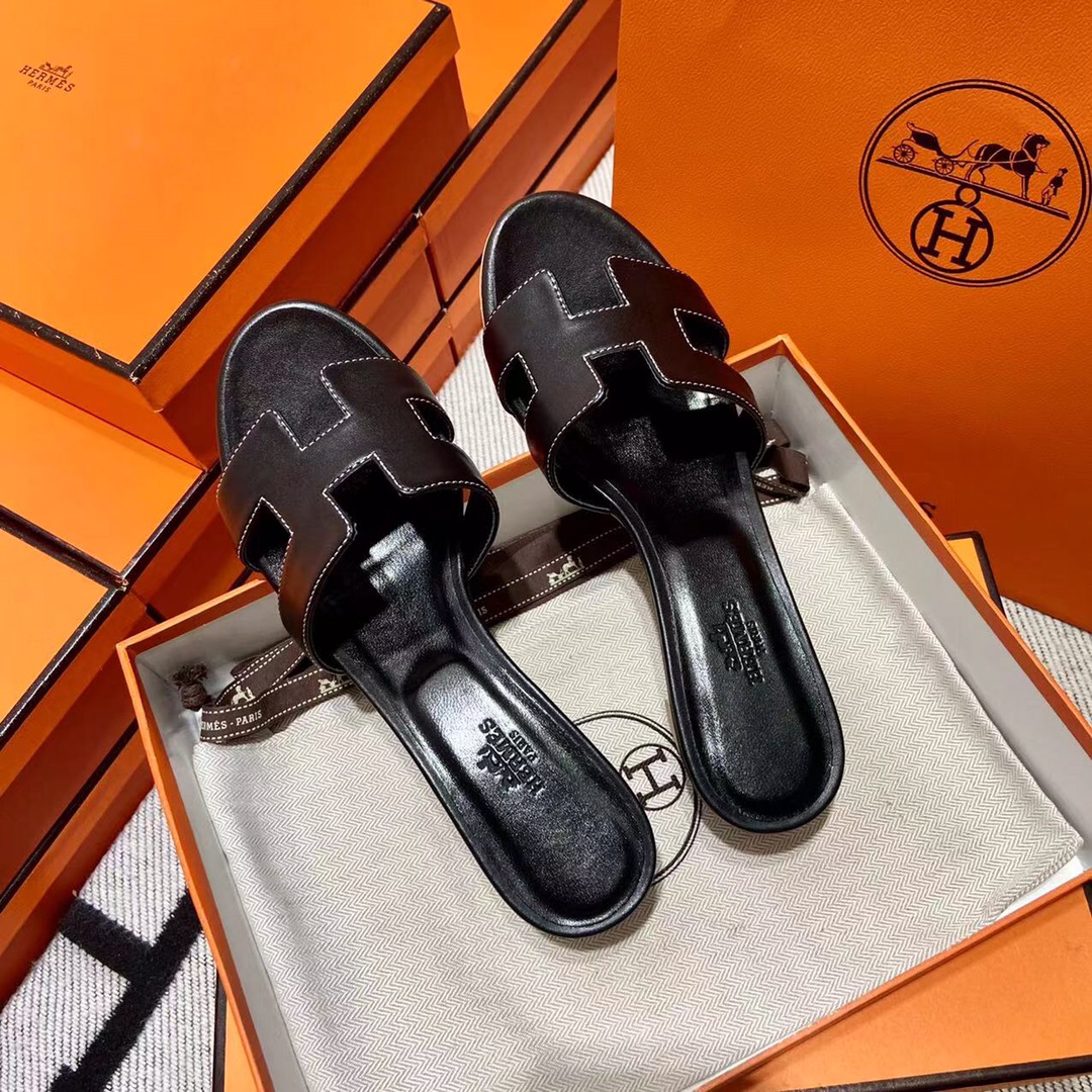 에르메스 올수공 오아시스 슬리퍼 샌들 스위프트 17